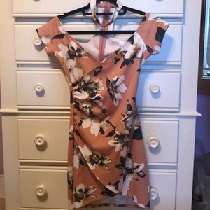 Magic Years Blush Floral Choker Dress
